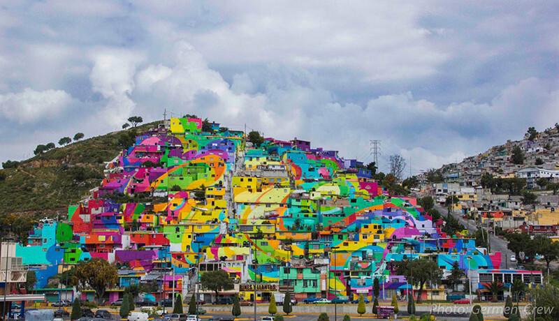 Mexican Government Asked Street Artists To Paint 200 Houses