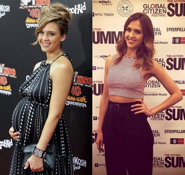 15 Best Before And After Baby Bods In Hollywood