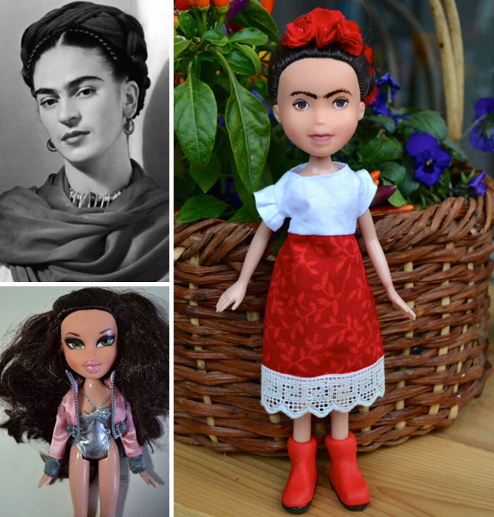 I Remove Make-Up From Dolls To Turn Them Into Inspiring Real-Life Women