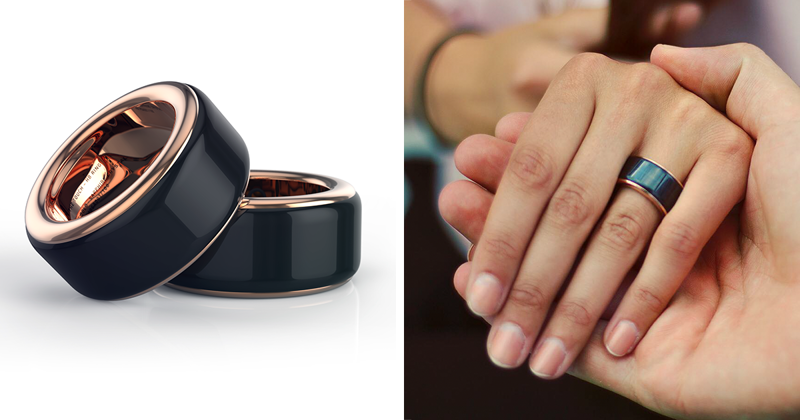 HB Rings That Let You Feel The Heartbeat Of Your Loved One In Real Time