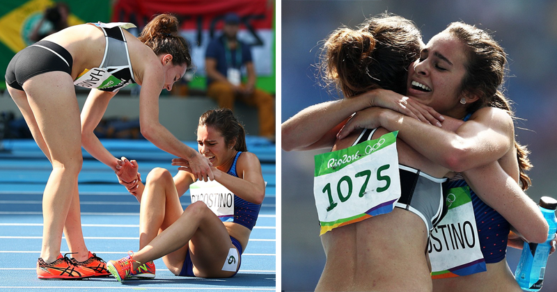 Olympic Runners Who Came Last After Helping Each Other Get Moved To The Finals