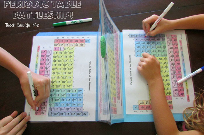 Mom Makes Periodic Table Battleship To Teach Her Kids About Elements