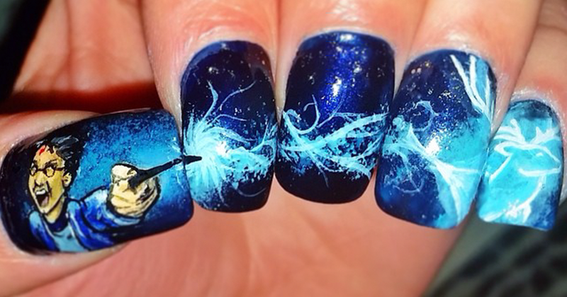 55 Harry Potter Nail Art Ideas That Are Pure Magic