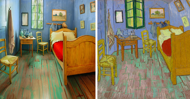 Artists Recreate Van Gogh’s Iconic Bedroom And Put It For Rent On Airbnb