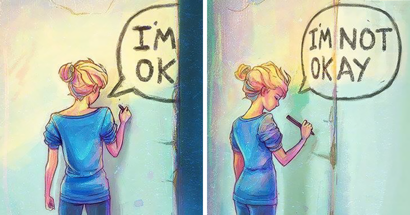 10+ Illustrations With Deep Meanings Created By An Artist Struggling With Depression