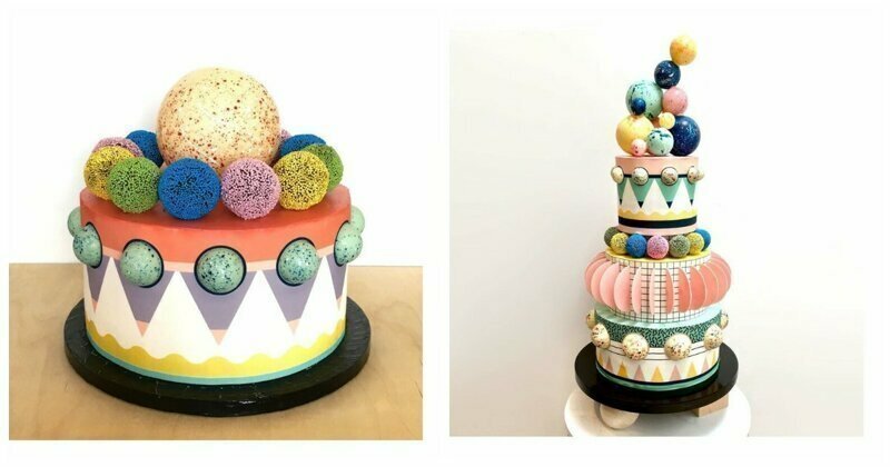 Post Modern Architectural Cakes By A Fashion Designer Turned Baker