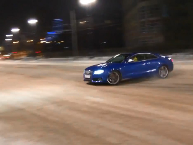 Дрифт на Audi S5