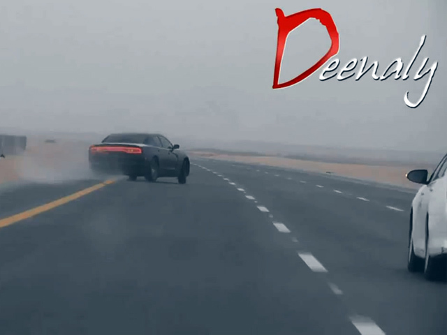 Арабский дрифт на Dodge Charger