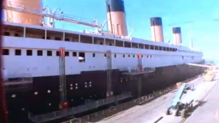 Как строили макет Титаника для фильма Джеймса Кэмерона