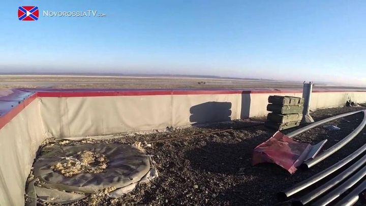 Видео расстрела колонны "Киборгов" в аэропорту Донецка