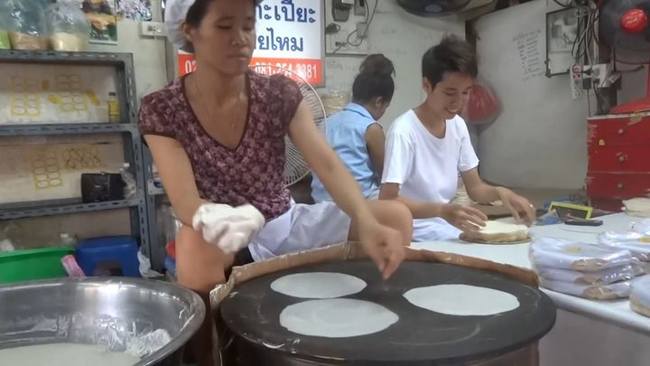 Приготовление свежей рисовой бумаги