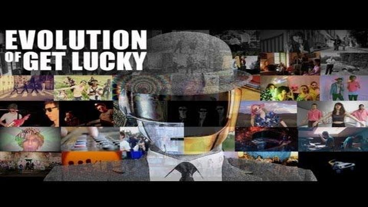 Как мог бы звучать хит группы Daft Punk "Get Lucky" в разные десятилетия 