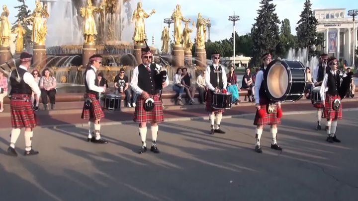 Бессмертные рок-хиты на волынках