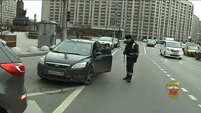 Первые "скрытые" патрули ГИБДД в Москве