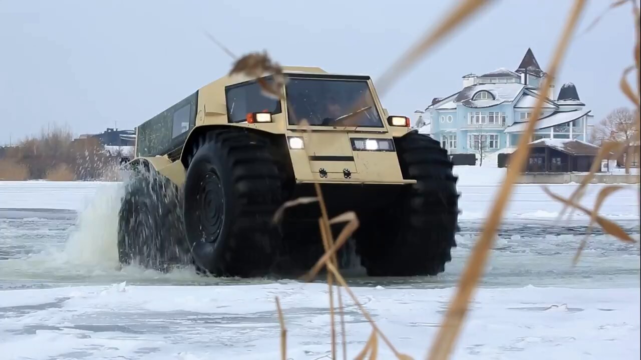 Российский вездеход "Шерп"