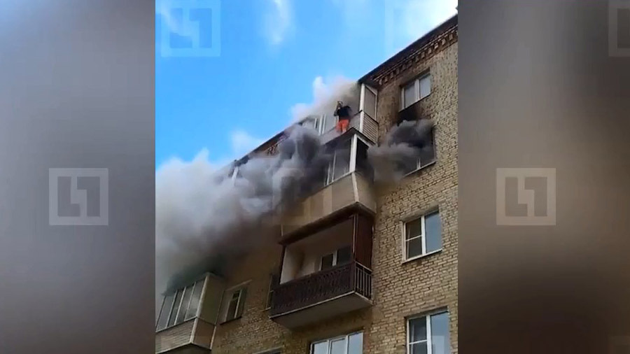 Во Владимирской области семья спаслась от пожара