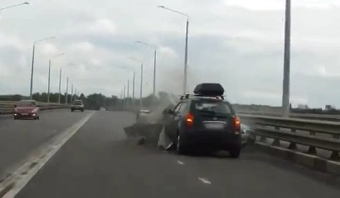 Авария дня. Тойота выехала на "встречку" в Ярославле