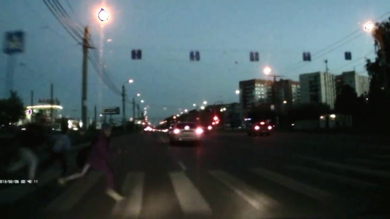 Авария дня. Наезд на троих детей в Челябинске