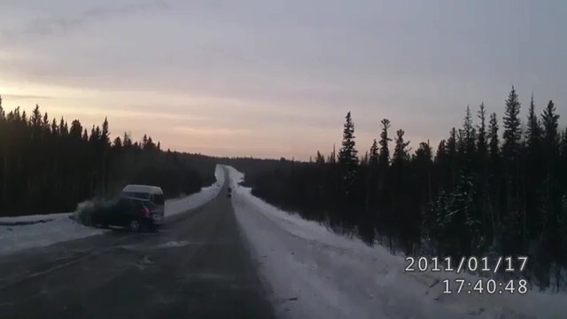 Повезло не попасть под встречку