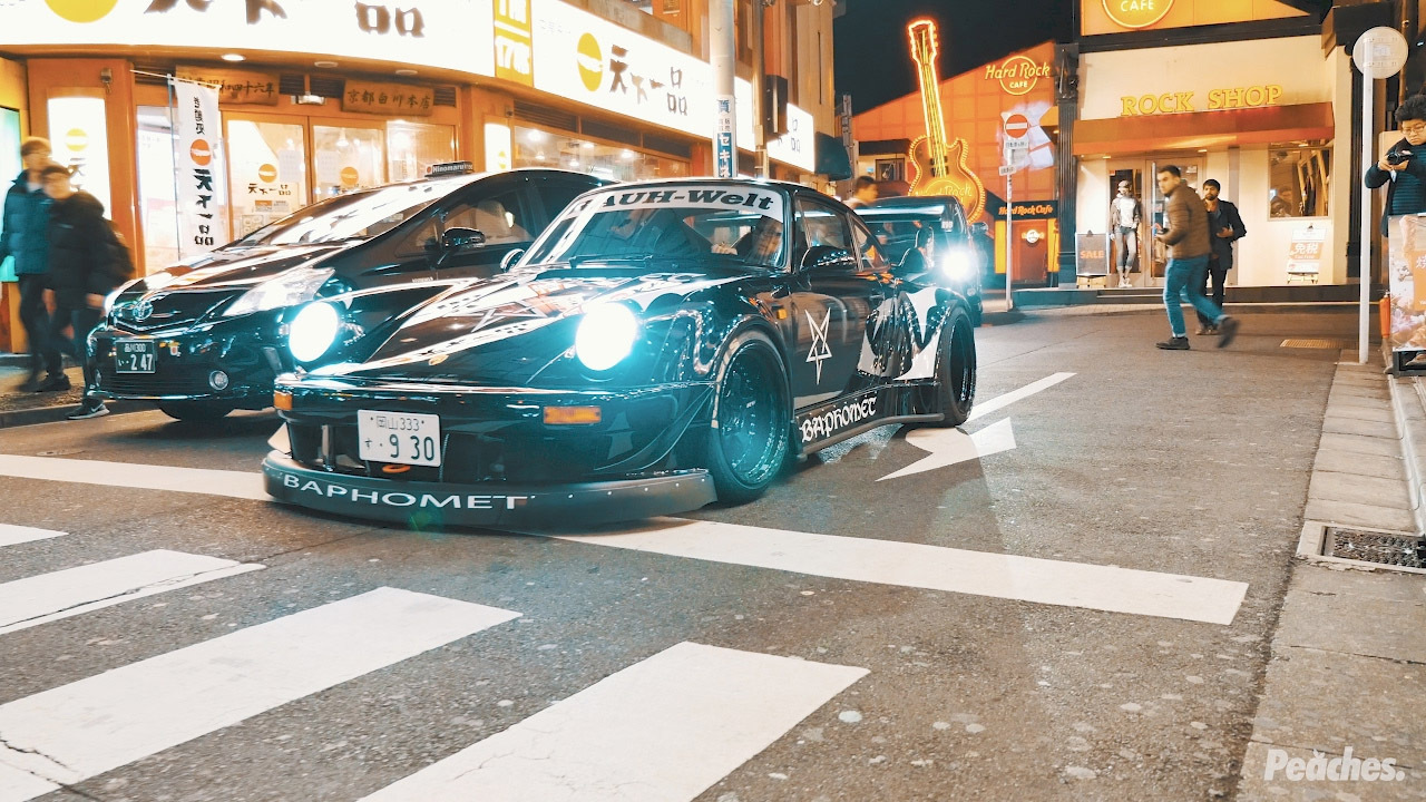 Встреча владельцев Porsche в Токио