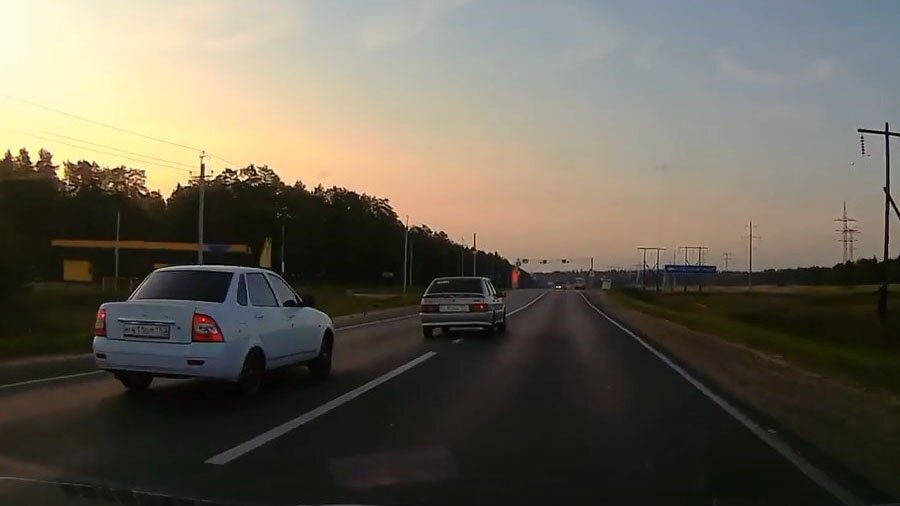 Отличное выступление быстрого водителя на "четырнадцатой" в Нижегородской области