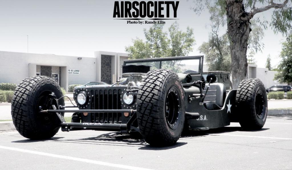 Willys Jeep Rat Rod модели 1945-го года