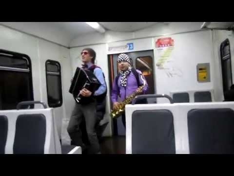 Талант в электричке.