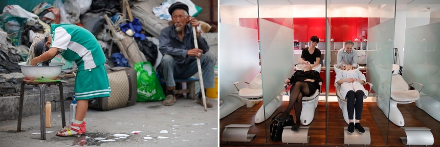 Бедные и богатые в Китае