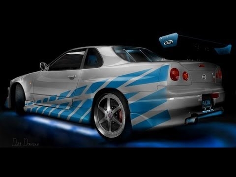 Граффити "Nissan"