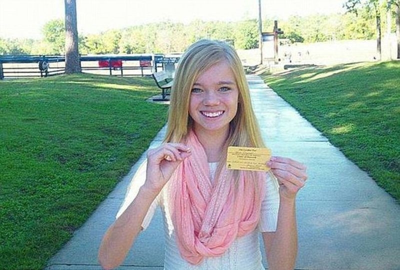 14-летняя американская девочка нашла алмаз в парке Арканзаса
