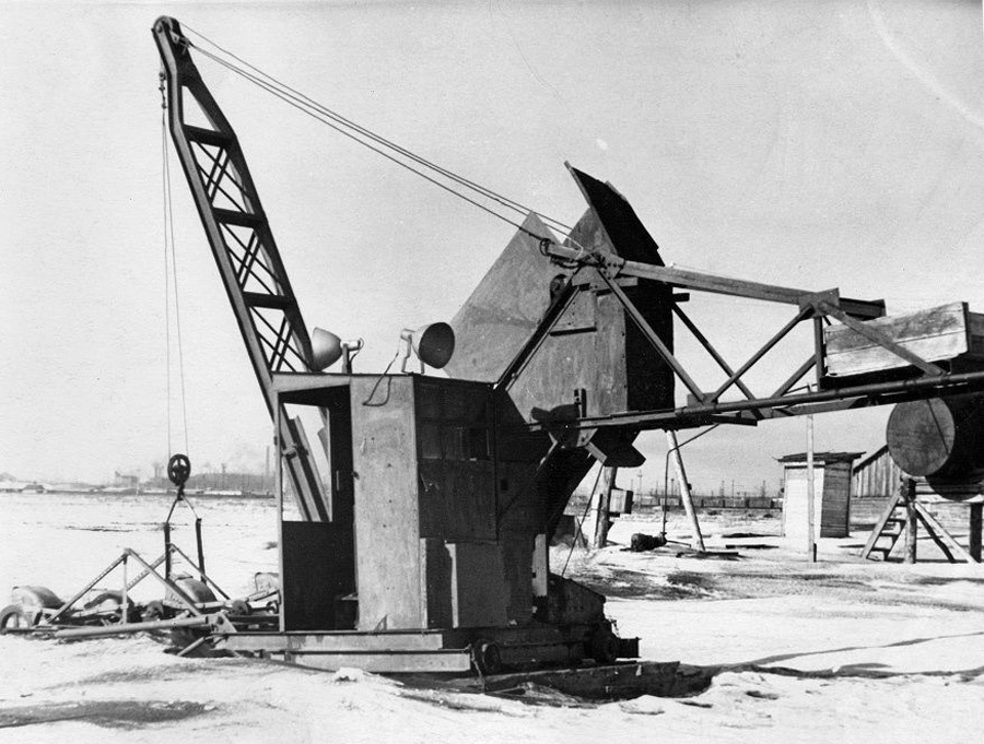 Кирпичный заводик МПС конца 1950-х 