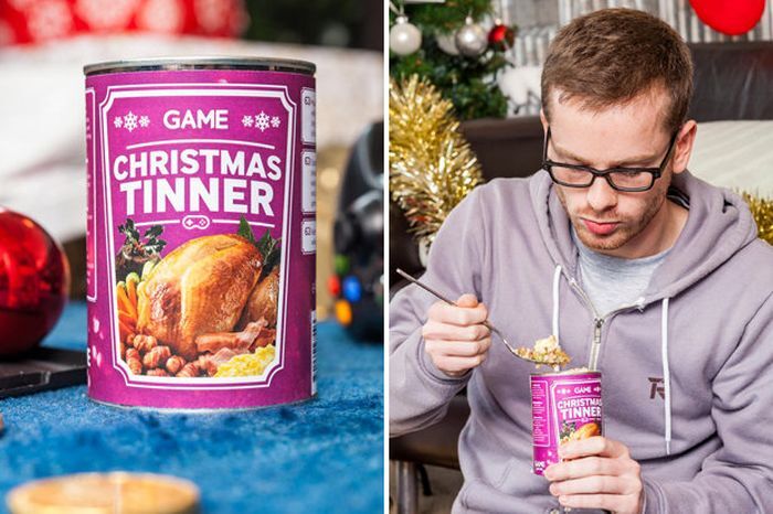 Праздничное угощение для геймеров: game christmas tinner!