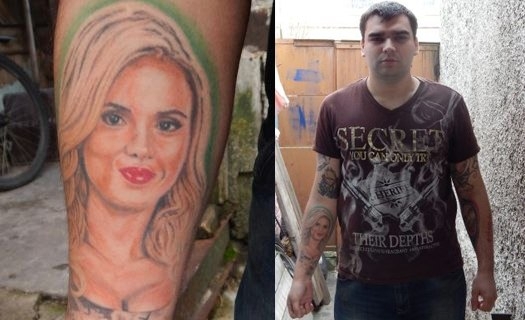 В Воронеже парень сделал себе татуху с изображением... Анны Семенович!