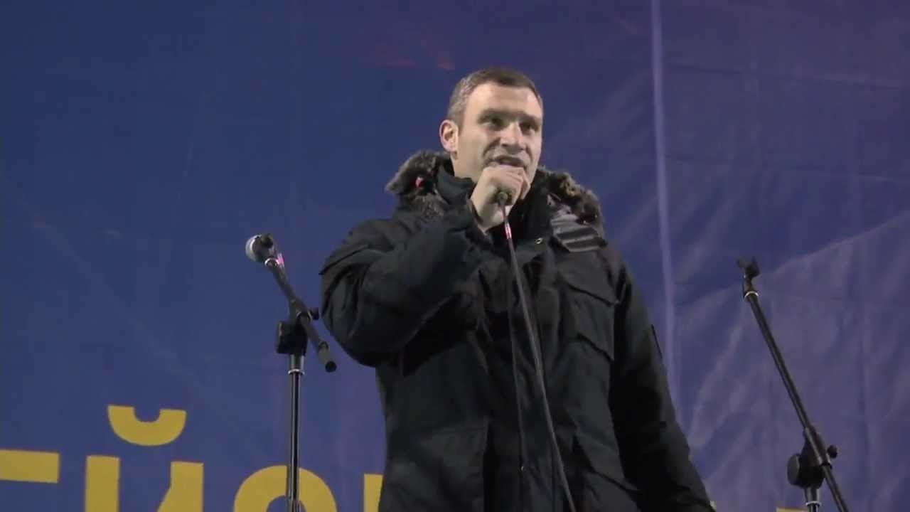 Кличко вызвал Януковича на ринг