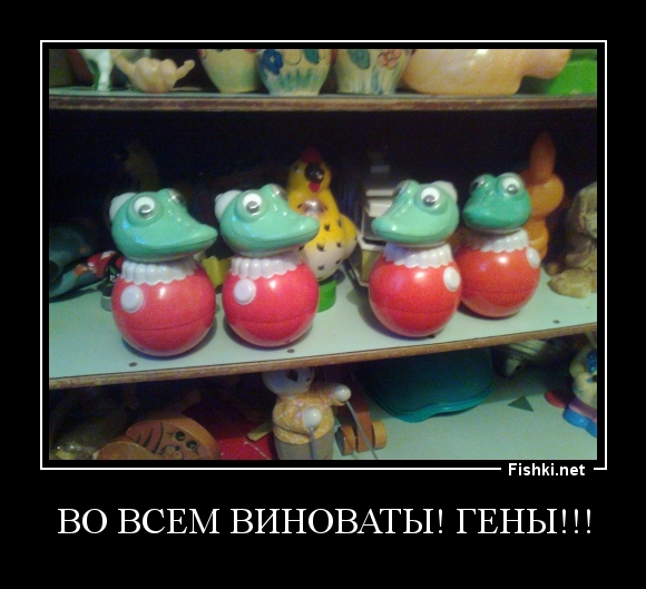 Во всем виноваты! ГЕНЫ!!!