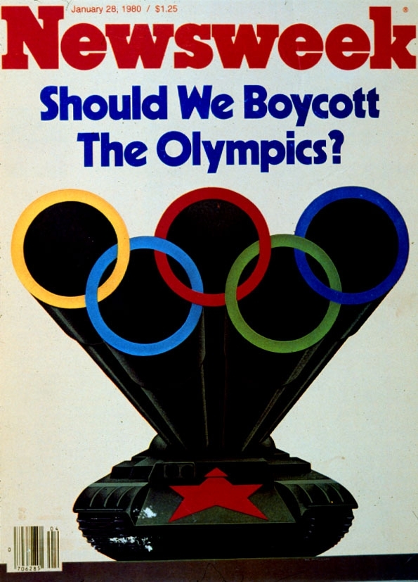 "Стоит ли бойкотировать Олимпиаду?" Newsweek, США, 1980 г