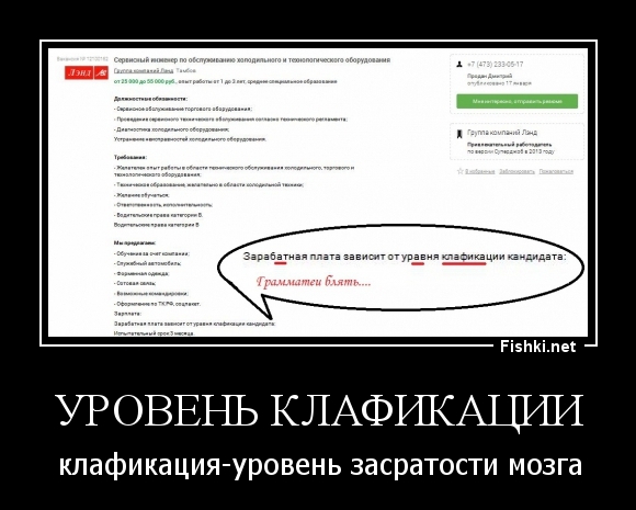 Уровень КЛАФИКАЦИИ