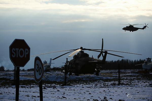 Небо, вертолет, Россия