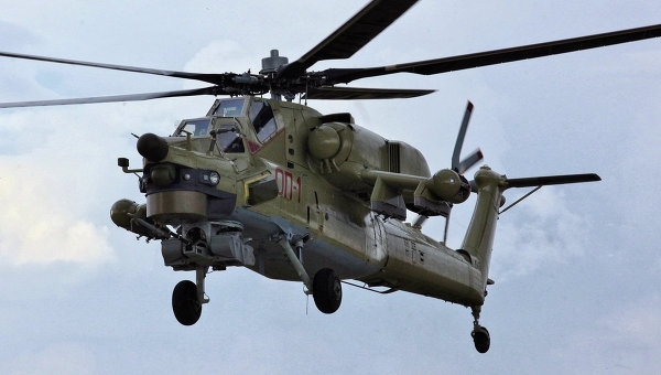 Российские  вертолёты  в Крыму 