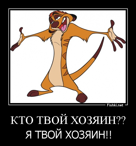 кто твой хозяин??