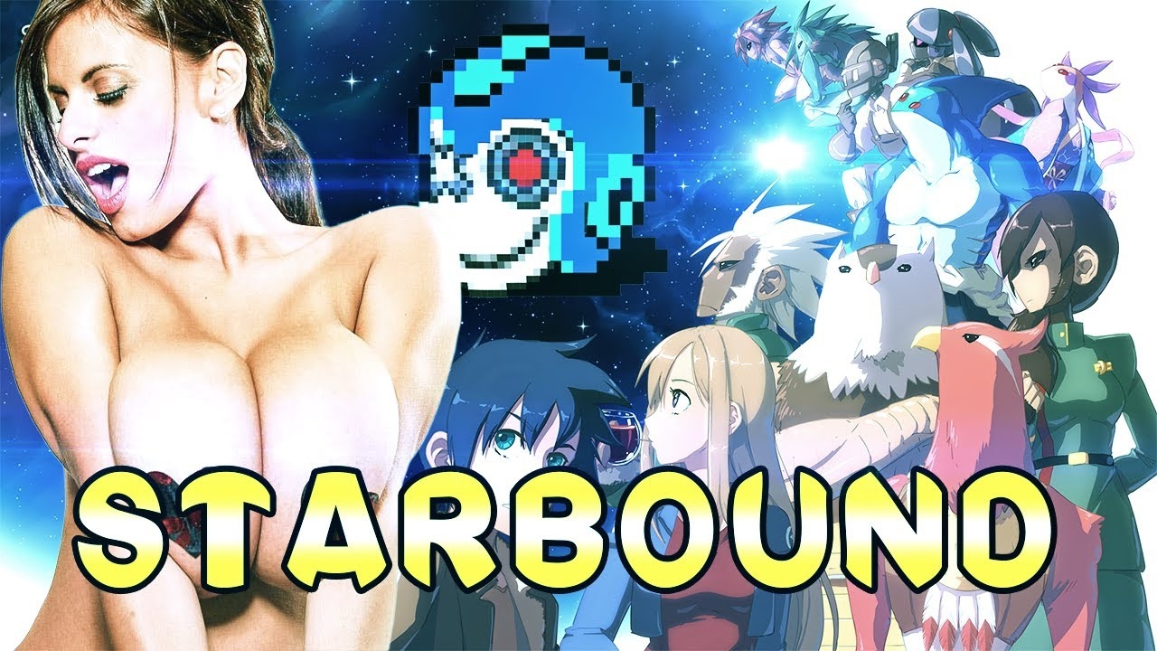 Срамные девки в 8 бит Starbound