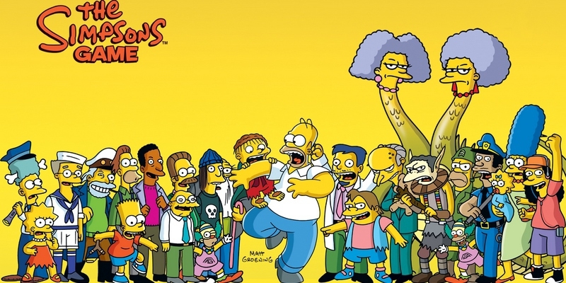 Живые персонажи из Симпсонов