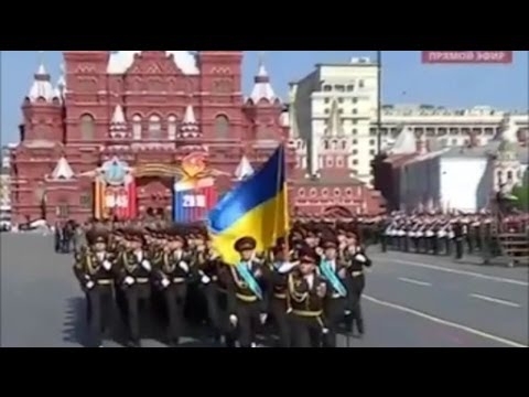 Репетиция парада Победы на красной площади 2014