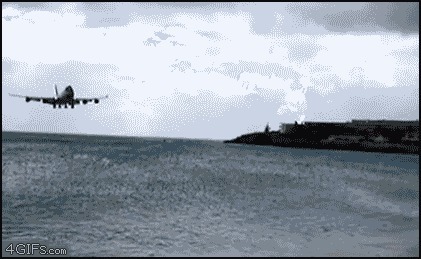 Посадка самолета 