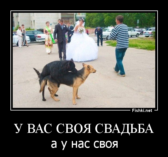 у вас своя свадьба