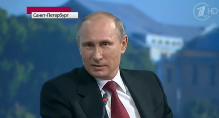 Путин ответил на вопрос о партнерстве с Порошенко.