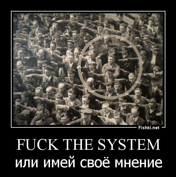 Fuck the system