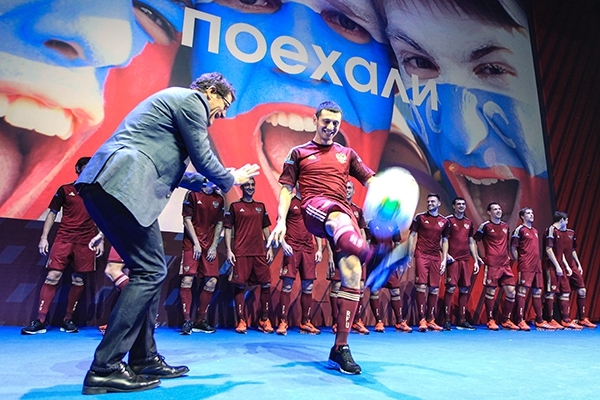 Голы сборной России