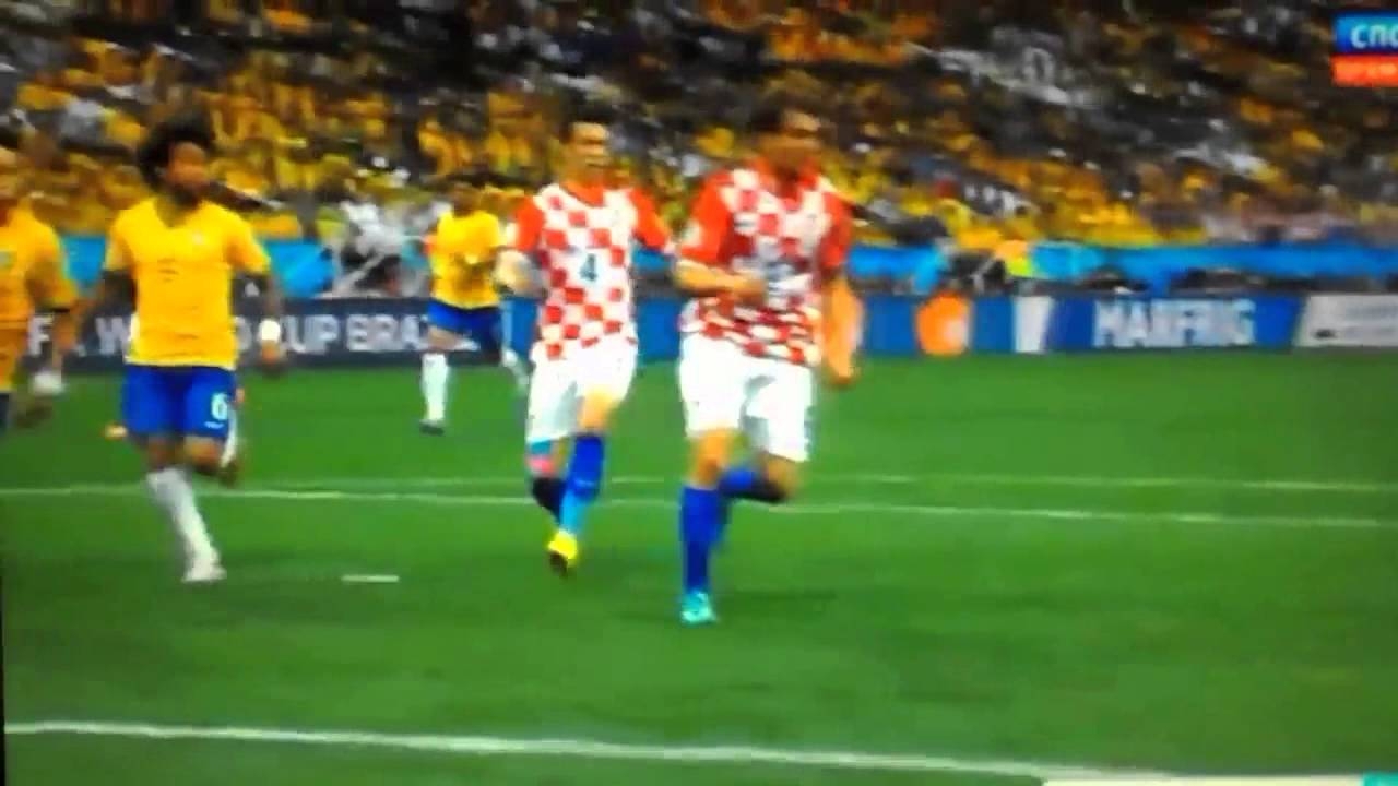 Первый матч мундиаля Бразилия - Хорватия