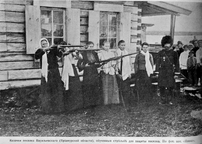 Женщины станицы Наурской дали бой кавказцам.